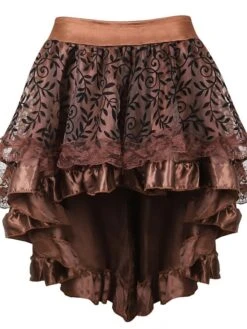 Corset Women's Petticoats Slips Underskirts Prom Party & Evening Club Black Brown Green Spandex Sexy Breathable Seamed Adjustable Lace Fall Winter -Ladies Pajamas Store aedybw1663064039075