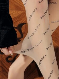 Women's Sexy Lingerie Stockings Pure Color Fashion Comfort Soft Daily Date Vacation Nylon Breathable Summer Spring Lotus Pink Black -Ladies Pajamas Store akkqsx1680599128413