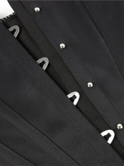 Corset Women's Corsets Halloween Party & Evening Club Black Blue Comfortable Overbust Corset Hook & Eye Lace Up Retro Tummy Control Push Up Flower Spring Fall Winter -Ladies Pajamas Store asyasu1658476220610