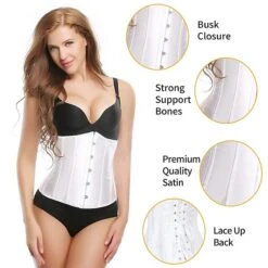 Fashion Womens Underbust Waist Training Corset Bustier Sexy Satin Vintage 29 Fashion Womens Underbust Waist Training Corset Bustier Sexy Satin Vintage -Ladies Pajamas Store bbbjow1663920024804