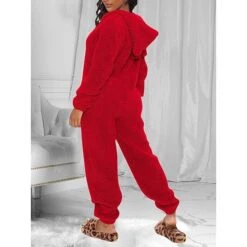 Women's Pajamas Jumpsuit Star Warm Fashion Casual Home Daily Bed Polyester Breathable Hoodie Long Sleeve Pocket Fall Winter Black White 25 Women's Pajamas Jumpsuit Star Warm Fashion Casual Home Daily Bed Polyester Breathable Hoodie Long Sleeve Pocket Fall Winter Black White -Ladies Pajamas Store bbddfo1692348354740