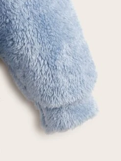 Women's Hoodie Fleece Lounge Top 3D Ear Pure Color Warm Fashion Plush Home Street Daily Polar Warm Breathable Long Sleeve Hoodie Fall Winter Claret Leather Pink -Ladies Pajamas Store bdscdb1697108632903