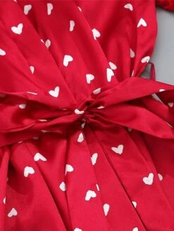 Women's Satin Heart Print Lace PJ Sets 3 Pcs Bathrobe Cami Top And Bow Tie Front Shorts Casual Comfort Soft Home Daily Bed Polyester Breathable Summer Fall White Wine 19 Women's Satin Heart Print Lace PJ Sets 3 Pcs Bathrobe Cami Top And Bow Tie Front Shorts Casual Comfort Soft Home Daily Bed Polyester Breathable Summer Fall White Wine -Ladies Pajamas Store bjpbzi1688111263031