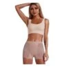 Corset Women's Control Panties Shapewears Office Christmas Dailywear Wedding Party Black Apricot Spandex Sport Seamless Basic Seamed Lace Up Classic Pure Color Tummy Control Solid Color Spring -Ladies Pajamas Store brslmt1693302287646