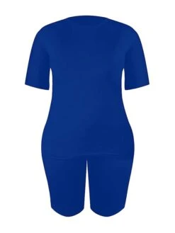 Women's Loungewear Sets Pure Color Fashion Casual Comfort Street Daily Date Polyester Breathable Crew Neck Short Sleeve Shorts Elastic Waist Summer Spring Black White 37 Women's Loungewear Sets Pure Color Fashion Casual Comfort Street Daily Date Polyester Breathable Crew Neck Short Sleeve Shorts Elastic Waist Summer Spring Black White -Ladies Pajamas Store bwqukt1688541593255