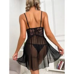 Women's Pajamas Sexy Bodies Nightshirt Pure Color Simple Soft Sweet Xmas Home Christmas Carnival Polyester Gift Straps Sleeveless Backless Summer Spring Black White -Ladies Pajamas Store bwwtqi1678171055028