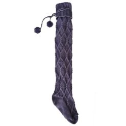 Women's Loungewear Pure Color Warm Casual Comfort Home Knit Warm Spring Fall Purple Beige -Ladies Pajamas Store chisva1691133265475