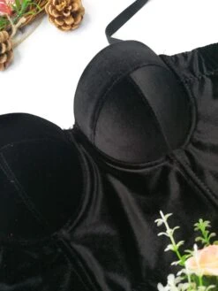 Corset Women's Corset Tops Prom Party & Evening Club Black Wine Green Sexy Overbust Corset Buckle Backless Tummy Control Pure Color Summer Spring -Ladies Pajamas Store chxmrg1643187461061