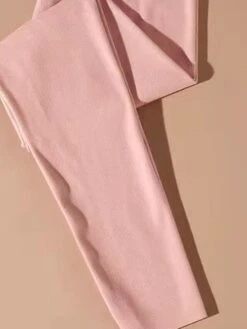 Women's Loungewear Pants Lounge Pants Pure Color Simple Casual Soft Street Daily Vacation Polyester Breathable Long Pant Elastic Waist Summer Spring Black Pink -Ladies Pajamas Store csvmrc1692348348841