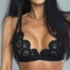 Sexy Ladies High-End Water Soluble Lace Hook Flower Stitching Sexy Perspective Bra -Ladies Pajamas Store cyqmlw1681974405028
