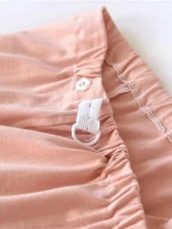 Women's Pajamas Pants Pure Color Simple Casual Comfort Home Daily Bed Cotton Breathable Pant Elastic Waist Fall Winter Pine Green - Loose Feet Honey Pink - Loose Feet -Ladies Pajamas Store dcwncl1695798641090