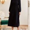 Women's Loungewear Nightgown Nightshirt Dress Pure Color Casual Comfort Soft Home Daily Vacation Velvet Breathable Square Neck Long Sleeve Fall Winter Navy Blue 1 Women's Loungewear Nightgown Nightshirt Dress Pure Color Casual Comfort Soft Home Daily Vacation Velvet Breathable Square Neck Long Sleeve Fall Winter Navy Blue -Ladies Pajamas Store dephhw1694742419970