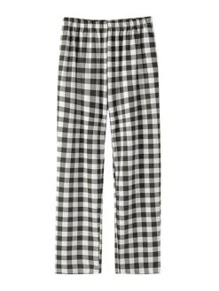 Women's Loungewear Pants Lounge Pants Grid / Plaid Simple Casual Soft Home Street Daily Cotton Breathable Long Pant Pant Elastic Waist Fall Winter Black Yellow 23 Women's Loungewear Pants Lounge Pants Grid / Plaid Simple Casual Soft Home Street Daily Cotton Breathable Long Pant Pant Elastic Waist Fall Winter Black Yellow -Ladies Pajamas Store dfxnsp1692348330534