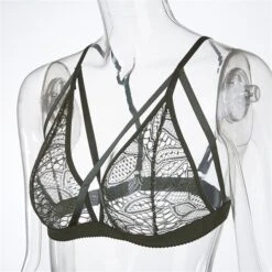 Women's Wireless Bras 3/4 Cup Solid Colored Pure Color Hook & Eye Xmas Christmas Polyester Sexy 1PC Black Wine -Ladies Pajamas Store dtr1535616944165