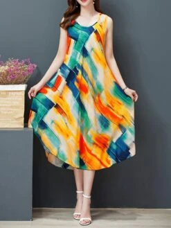 Women's Pajamas Nightgown Nightshirt Dress Flower Simple Comfort Soft Home Daily Bed Cotton Breathable Crew Neck Sleeveless Dress Summer Spring Gold Black Black 17 Women's Pajamas Nightgown Nightshirt Dress Flower Simple Comfort Soft Home Daily Bed Cotton Breathable Crew Neck Sleeveless Dress Summer Spring Gold Black Black -Ladies Pajamas Store eaizlb1684838976879