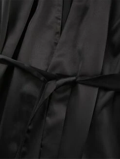 Women's Pajamas Bathrobe Robes Gown Pure Color Simple Casual Comfort Wedding Party Satin Breathable V Wire Long Sleeve Fall Winter Black White 18 Women's Pajamas Bathrobe Robes Gown Pure Color Simple Casual Comfort Wedding Party Satin Breathable V Wire Long Sleeve Fall Winter Black White -Ladies Pajamas Store ehdypt1693206721287