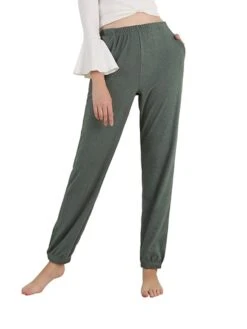 Women's Plus Size Loungewear Pants Pure Color Warm Fashion Casual Home Street Daily Cotton Warm Breathable Pant Pocket Elastic Waist Fall Winter Smoke Gray Pomegranate Red 18 Women's Plus Size Loungewear Pants Pure Color Warm Fashion Casual Home Street Daily Cotton Warm Breathable Pant Pocket Elastic Waist Fall Winter Smoke Gray Pomegranate Red -Ladies Pajamas Store ehjint1693986212330