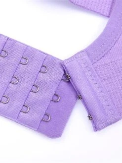 Women's Plus Size Maternity Nursing Bra Wireless Solid Home Daily Bed Nylon Breathable Straps Sleeveless Backless Summer Spring Charming Purple Black -Ladies Pajamas Store emwjjz1696231993345