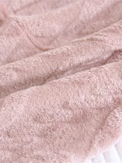 Women's Flannel Pajamas Pants Pure Color Plush Casual Comfort Home Daily Bed Warm Pant Elastic Waist Fall Winter Pink Green -Ladies Pajamas Store eubytx1695798644554