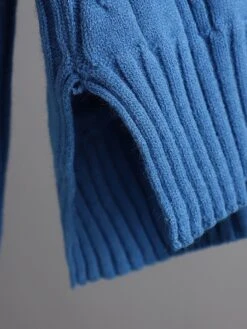 Women's Lounge Sets Sweater Sets Knit Sets Pure Color Fashion Casual Comfort Street Daily Date Nylon Breathable High Neck Long Sleeve Sweater Pant Fall Winter Black Pink -Ladies Pajamas Store fmdbyw1691566074007