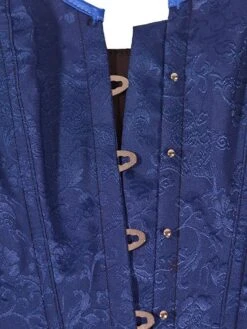 Corset Women's Corsets Halloween Party & Evening Club Black White Wine Sexy Overbust Corset Hook & Eye Lace Up Backless Tummy Control Pure Color Summer Spring -Ladies Pajamas Store fnncpm1658987116640