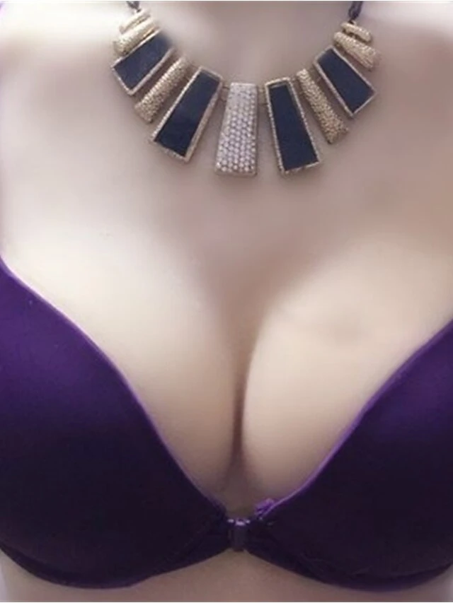 Women's Underwire Bras Double Strap Adjustable 3/4 Cup V Neck Breathable Push Up Stripe Pure Color Hook & Eye Date Casual Daily Cotton 1PC White Black / Bras & Bralettes / 1 PC 14 Women's Underwire Bras Double Strap Adjustable 3/4 Cup V Neck Breathable Push Up Stripe Pure Color Hook & Eye Date Casual Daily Cotton 1PC White Black / Bras & Bralettes / 1 PC - Image 12