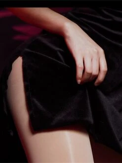 Women's Sexy Lingerie Stockings Pure Color Fashion Comfort Soft Daily Date Vacation Nylon Breathable Summer Spring Lotus Pink Black -Ladies Pajamas Store fwotmy1680599115992