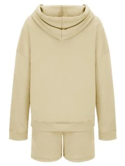 Women's Loungewear Sets Pure Color Sport Casual Comfort Home Street Daily Cotton Blend Breathable Hoodie Long Sleeve Hoodie Shorts Pocket Fall Winter Black Pink 36 Women's Loungewear Sets Pure Color Sport Casual Comfort Home Street Daily Cotton Blend Breathable Hoodie Long Sleeve Hoodie Shorts Pocket Fall Winter Black Pink -Ladies Pajamas Store fxbovn1691478739273