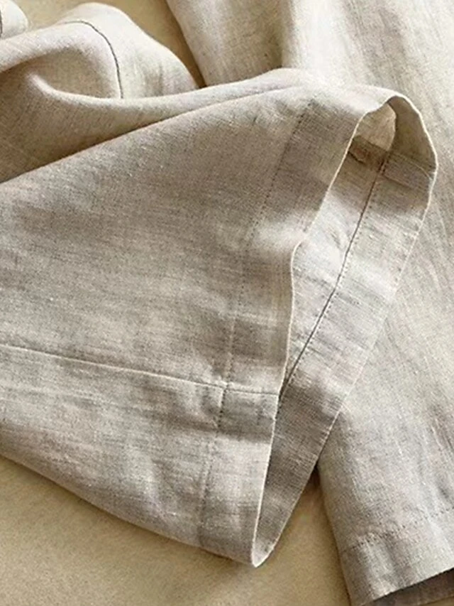 Women's Plus Size Loungewear Pants Pure Color Basic Casual Comfort Home Daily Vacation Cotton Breathable Pant Pocket Summer Spring Black White 13 Women's Plus Size Loungewear Pants Pure Color Basic Casual Comfort Home Daily Vacation Cotton Breathable Pant Pocket Summer Spring Black White - Image 11