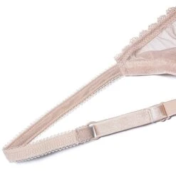 Women's Bras & Bralettes Lace Bras Underwire Bra 3/4 Cup Solid Color Micro-elastic Breathable Casual Daily Flesh-colored / 1 PC -Ladies Pajamas Store ghjoao1634902746558