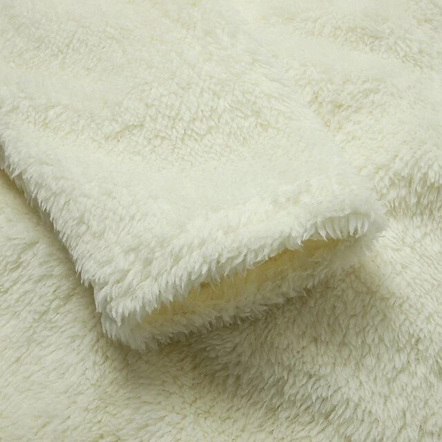 Womens Cartoon Bear Onesise Sleepwear Cute Fuzzy Warm Sherpa Fleece Hooded Romper Short Jumpsuit Playsuit 9 Womens Cartoon Bear Onesise Sleepwear Cute Fuzzy Warm Sherpa Fleece Hooded Romper Short Jumpsuit Playsuit - Image 7