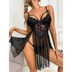 Women's Pajamas Sexy Bodies Nightshirt Pure Color Simple Soft Sweet Xmas Home Christmas Carnival Polyester Gift Straps Sleeveless Backless Summer Spring Black White -Ladies Pajamas Store gxetbc1678171054443