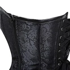 Corset Women's Plus Size Corsets Country Bavarian Overbust Corset Classic Tummy Control Push Up Abstract Flower Printing Zipper Lace Up Nylon Polyester / Cotton Christmas Halloween Wedding Party -Ladies Pajamas Store hbgslp1623813627051