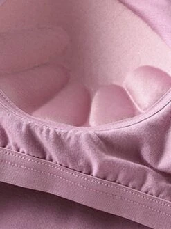 Women's Modal Pajamas Sets With Chest Pads Pure Color Casual Comfort Home Bed Modal Breathable Crew Neck Long Sleeve T Shirt Tee Pant Elastic Waist Fall Winter Black White -Ladies Pajamas Store hokgff1696841776693