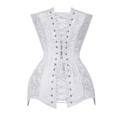 Corset Women's Corsets Trachtenmieder Halloween Prom Party & Evening Club Black White Sexy Country Bavarian Buckle Lace Up Backless Retro Tummy Control Flower Summer Spring -Ladies Pajamas Store iexfiv1656410690073