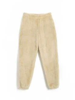 Women's Polar Fleece Pajama Pants Pure Color Simple Plush Casual Street Daily Date Warm Breathable Pant Elastic Waist Fall Winter Lotus Pink Pink -Ladies Pajamas Store iiddgg1696232003026