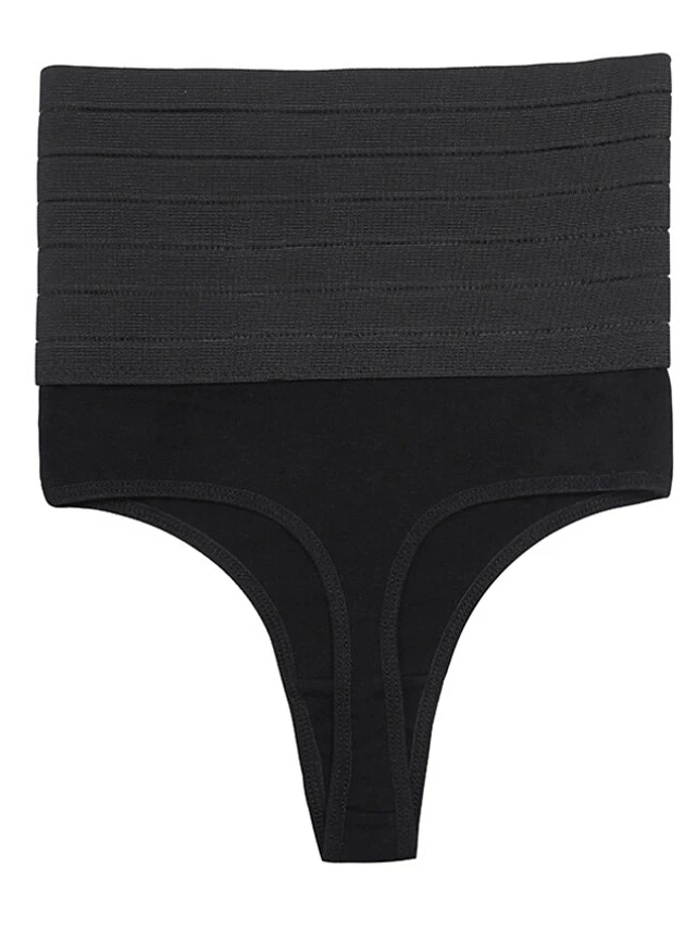 Corset Women's Control Panties Shapewears Office Running Gym Yoga Black Cotton Sport Sexy Breathable Lace Up Tummy Control Push Up Basic Solid Color All Seasons 7 Corset Women's Control Panties Shapewears Office Running Gym Yoga Black Cotton Sport Sexy Breathable Lace Up Tummy Control Push Up Basic Solid Color All Seasons - Image 5