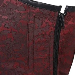 Corset Women's Plus Size Corsets Country Bavarian Overbust Corset Classic Tummy Control Push Up Abstract Flower Printing Zipper Lace Up Nylon Polyester / Cotton Christmas Halloween Wedding Party -Ladies Pajamas Store iofzbs1625646592140