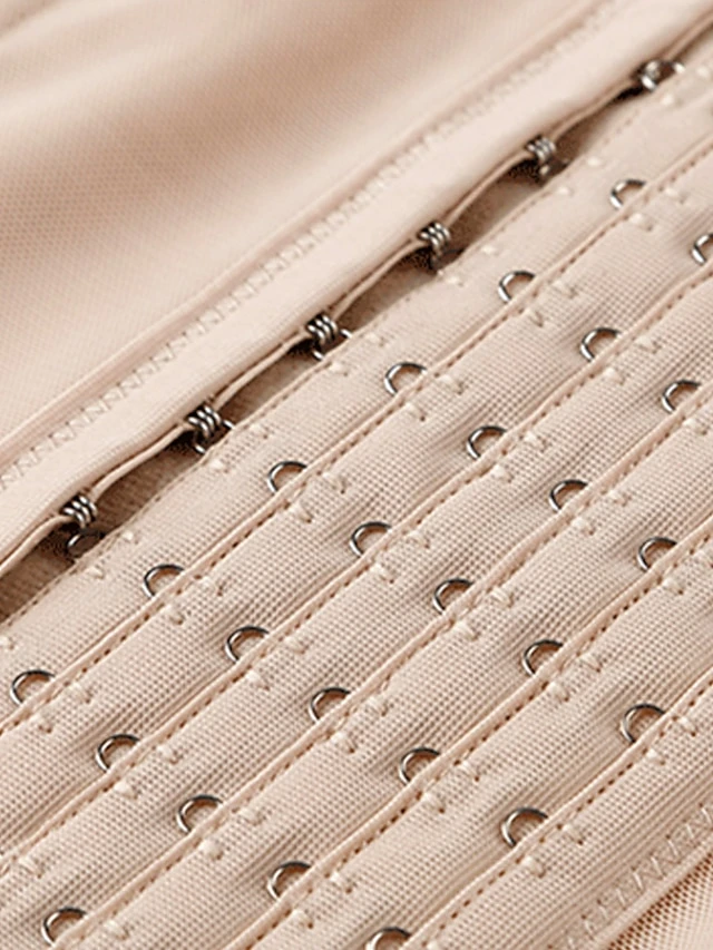 Corset Women's Waist Trainer Corsets Shapewears Office Running Gym Yoga Black Beige Sport Breathable Comfortable Hook & Eye Tummy Control Push Up Front Close Pure Color Summer Spring 20 Corset Women's Waist Trainer Corsets Shapewears Office Running Gym Yoga Black Beige Sport Breathable Comfortable Hook & Eye Tummy Control Push Up Front Close Pure Color Summer Spring - Image 18