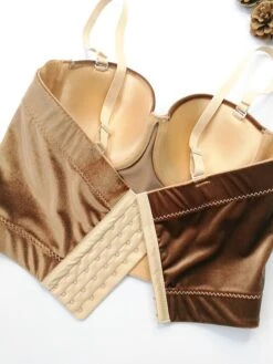 Corset Women's Corset Tops Prom Party & Evening Club Black Wine Green Sexy Overbust Corset Buckle Backless Tummy Control Pure Color Summer Spring -Ladies Pajamas Store itzuua1643187457473