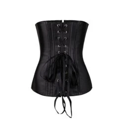 Corset Women's Corsets Christmas Halloween Wedding Party Birthday Party Plus Size Black Red Overbust Corset Zipper Lace Up Classic Tummy Control Push Up Solid Color Summer Spring Fall -Ladies Pajamas Store iunind1634560224425