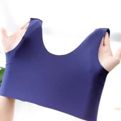 Women's Wireless Bras Full Coverage Pure Color Pull-On Closure Spandex Sexy 1PC Green Black / Bras & Bralettes / Plus Size -Ladies Pajamas Store jjwqnd1620367968073