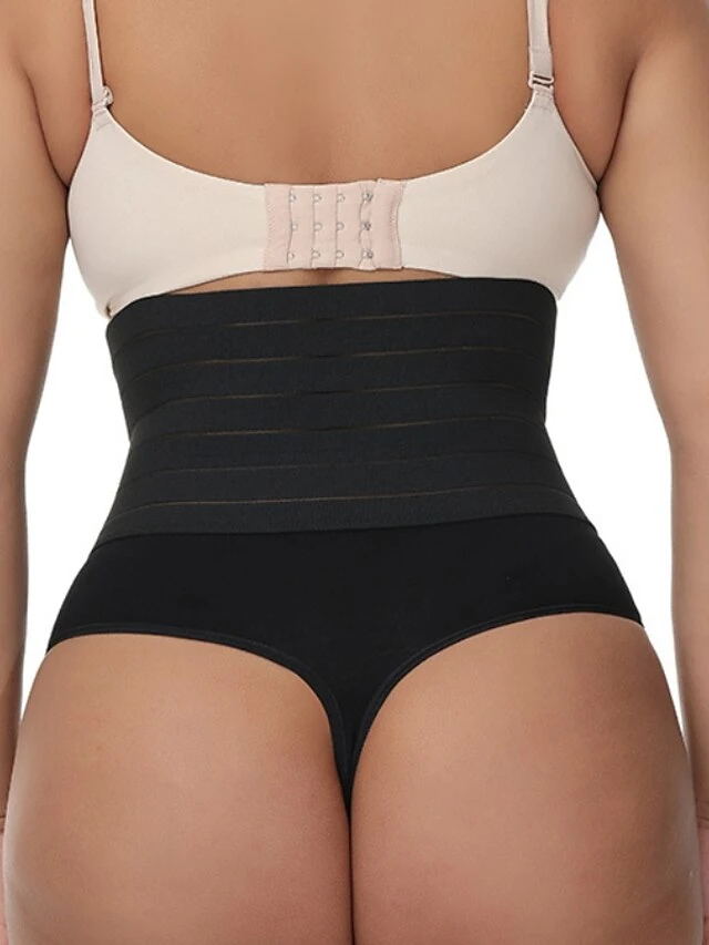 Corset Women's Control Panties Shapewears Office Running Gym Yoga Black Cotton Sport Sexy Breathable Lace Up Tummy Control Push Up Basic Solid Color All Seasons 9 Corset Women's Control Panties Shapewears Office Running Gym Yoga Black Cotton Sport Sexy Breathable Lace Up Tummy Control Push Up Basic Solid Color All Seasons - Image 7