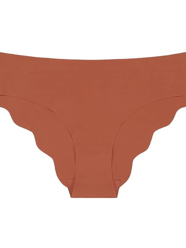 3Pcs Set Women's Panties Ice Silk Lightweight Scalloped Briefs Seamless Underwear Breathable Low Waist Underwear Female Summer Random Color 10 3Pcs Set Women's Panties Ice Silk Lightweight Scalloped Briefs Seamless Underwear Breathable Low Waist Underwear Female Summer Random Color - Image 8