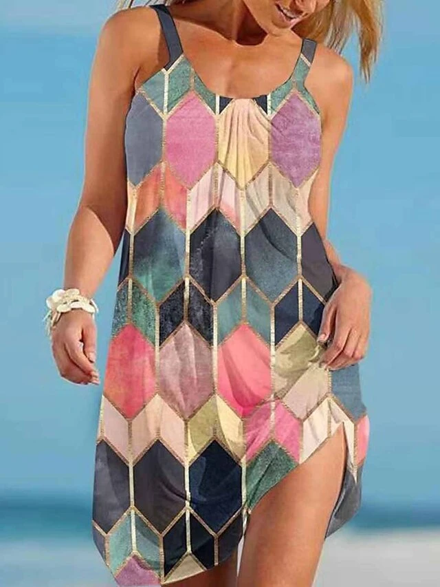 Women's Loungewear Nightshirt Dress Butterfly Flower Fashion Casual Street Date Airport Polyester Breathable Straps Sleeveless Backless Summer Spring Black Pink 6 Women's Loungewear Nightshirt Dress Butterfly Flower Fashion Casual Street Date Airport Polyester Breathable Straps Sleeveless Backless Summer Spring Black Pink - Image 4