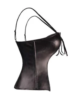 Women's Body Shaper Pure Color Corsets Hot Comfort Home Street Daily Polyester Breathable Sleeveless Backless Summer Spring Black -Ladies Pajamas Store kkuydz1693295694254