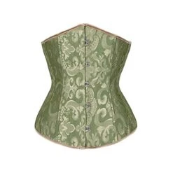 Corset Women's Corsets Trachtenmieder Christmas Halloween Wedding Party Birthday Party Plus Size Black White Red Country Bavarian Underbust Corset Hook & Eye Lace Up Classic Tummy Control Fashion