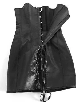 Women's Corsets Tummy Control Halloween Party & Evening Club Black Sexy Breathable Comfortable Hook & Eye Lace Up Push Up Tie Back Pure Color Fall Winter -Ladies Pajamas Store kwxefs1658227906840