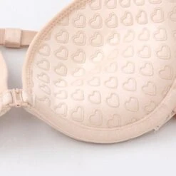 Women's Bras & Bralettes Tube Bra Strapless Demi Cup Solid Color V Neck Stretchy Breathable Invisible Casual Daily Nylon White / 1 PC -Ladies Pajamas Store kymqdz1646045156630