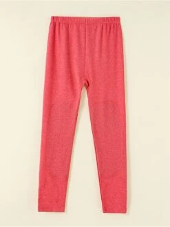 Women's Thermal Lounge Pants Pure Color Simple Casual Comfort Home Daily Bed Cotton Warm Breathable Fall Winter Pink Red -Ladies Pajamas Store kzdcjk1695369157171